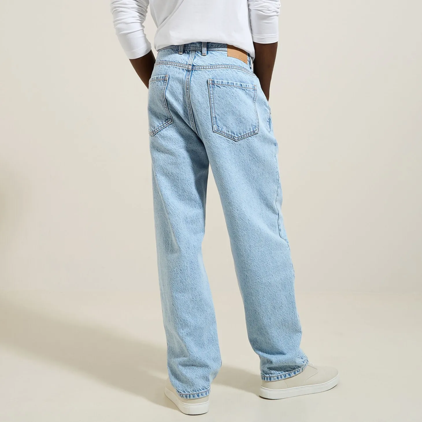 Online Baggy jeans in 100% katoen Jeans Baggy|Jeans
