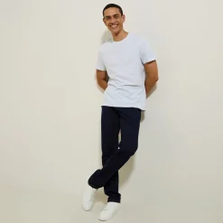 Store Basic, katoenen T-shirt met ronde hals T-shirt