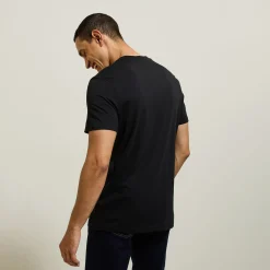 Hot Basic, katoenen T-shirt met ronde hals T-shirt