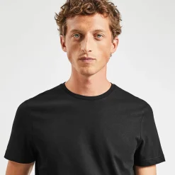 Sale Basic T-shirt met ronde hals T-shirt