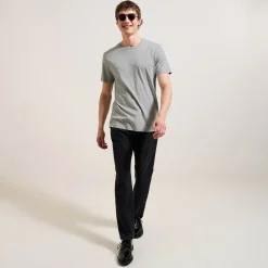 Flash Sale Basic T-shirt met ronde hals T-shirt