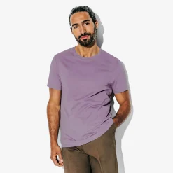 Online Basic T-shirt met ronde hals T-shirt