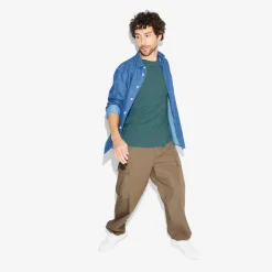 Sale Basic T-shirt met ronde hals T-shirt