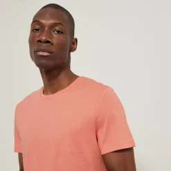 Cheap Basic T-shirt met ronde hals T-shirt