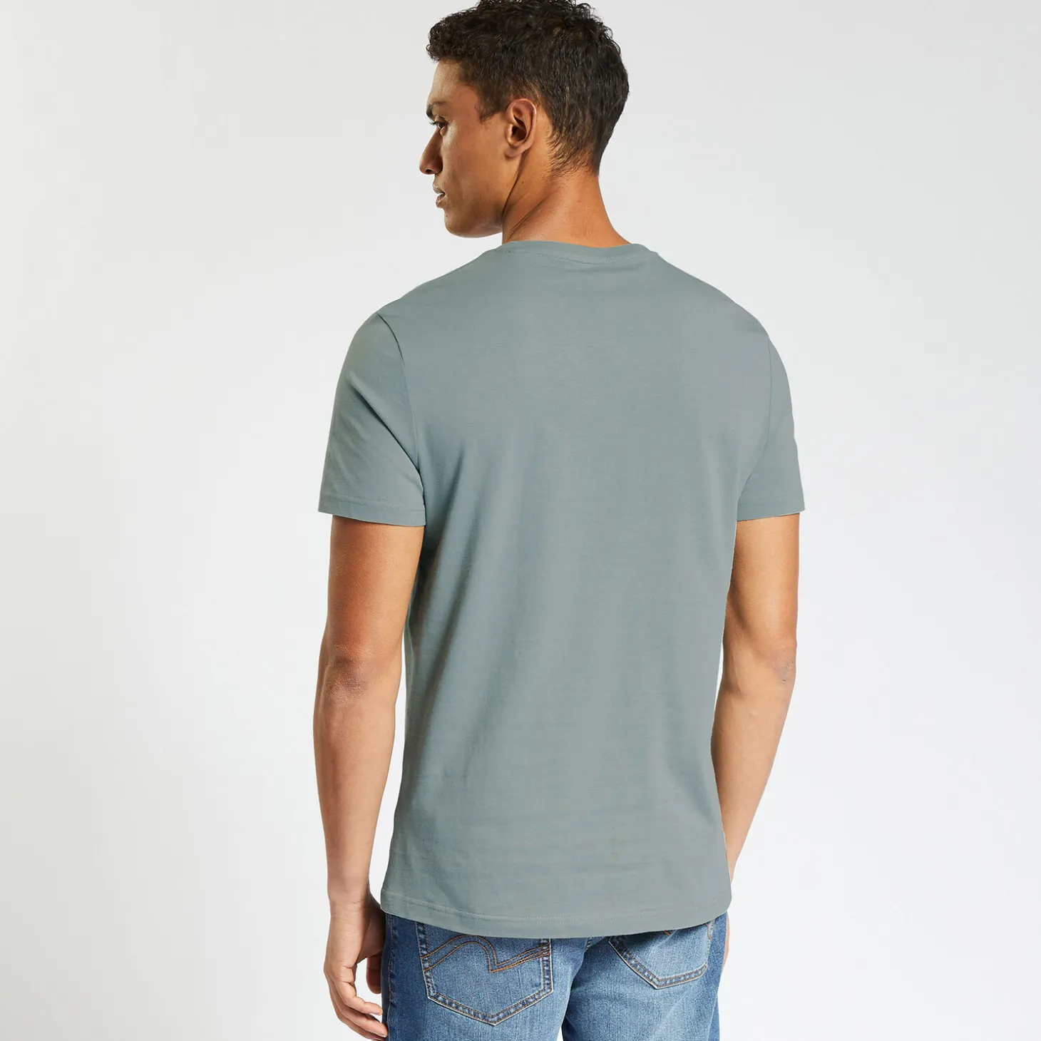 Shop Basic T-shirt met ronde hals T-shirt