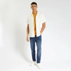 Cheap Basic T-shirt met ronde hals T-shirt