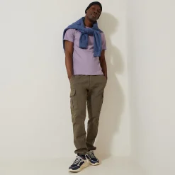 Fashion Basic T-shirt met ronde hals T-shirt