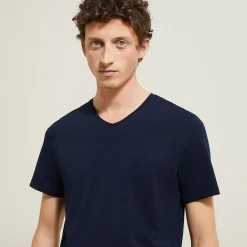 Cheap Basic T-shirt met V-hals in biokatoenn T-shirt