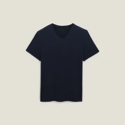 Cheap Basic T-shirt met V-hals in biokatoenn T-shirt