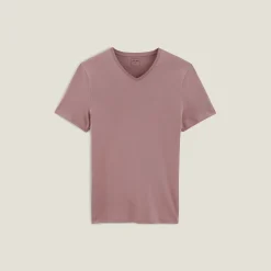 Best Basic T-shirt met V-hals in biokatoenn T-shirt