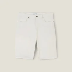 Clearance Bermuda in denim met loose snit Bermuda