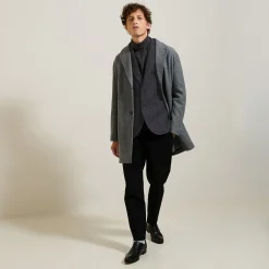 Flash Sale Blazerjasje met visgraatmotief Kostuumvest & Blazer