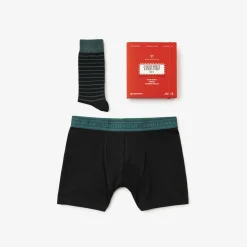 Discount Box engelse versie met boxer en fantasiesokken Sokken|Boxer