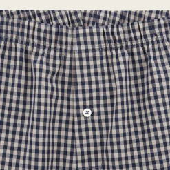 Hot Boxershort met ruitjes in biokatoen Boxershort