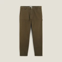 Shop Brede broek met cut-out details Broek Chino|Broek