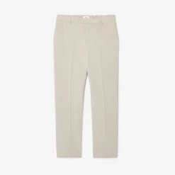 Best Brede chinobroek met plooien Broek