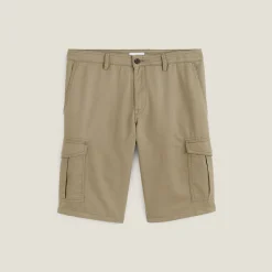 Online Cargobermuda met linnen Bermuda