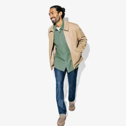 Outlet Chemise Sportswear Vert clair Overhemd