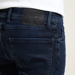Online Denim bermuda in gerecycled katoen Bermuda