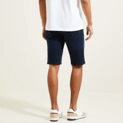 Online Denim bermuda in gerecycled katoen Bermuda