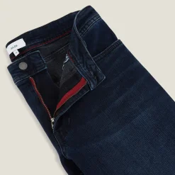 Online Denim bermuda in gerecycled katoen Bermuda