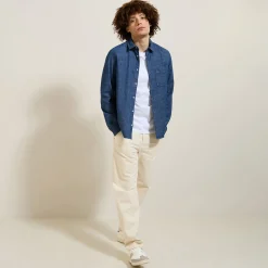 Cheap Denim overhemd Overhemd