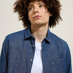 Cheap Denim overhemd Overhemd