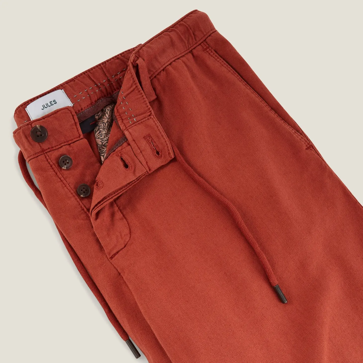 Hot Effen bermuda in katoen en linnen Bermuda