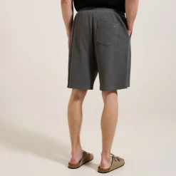 Flash Sale Effen bermuda in textuurstof Bermuda