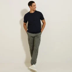 Fashion Effen cargobroek Cargo Broek|Broek Chino