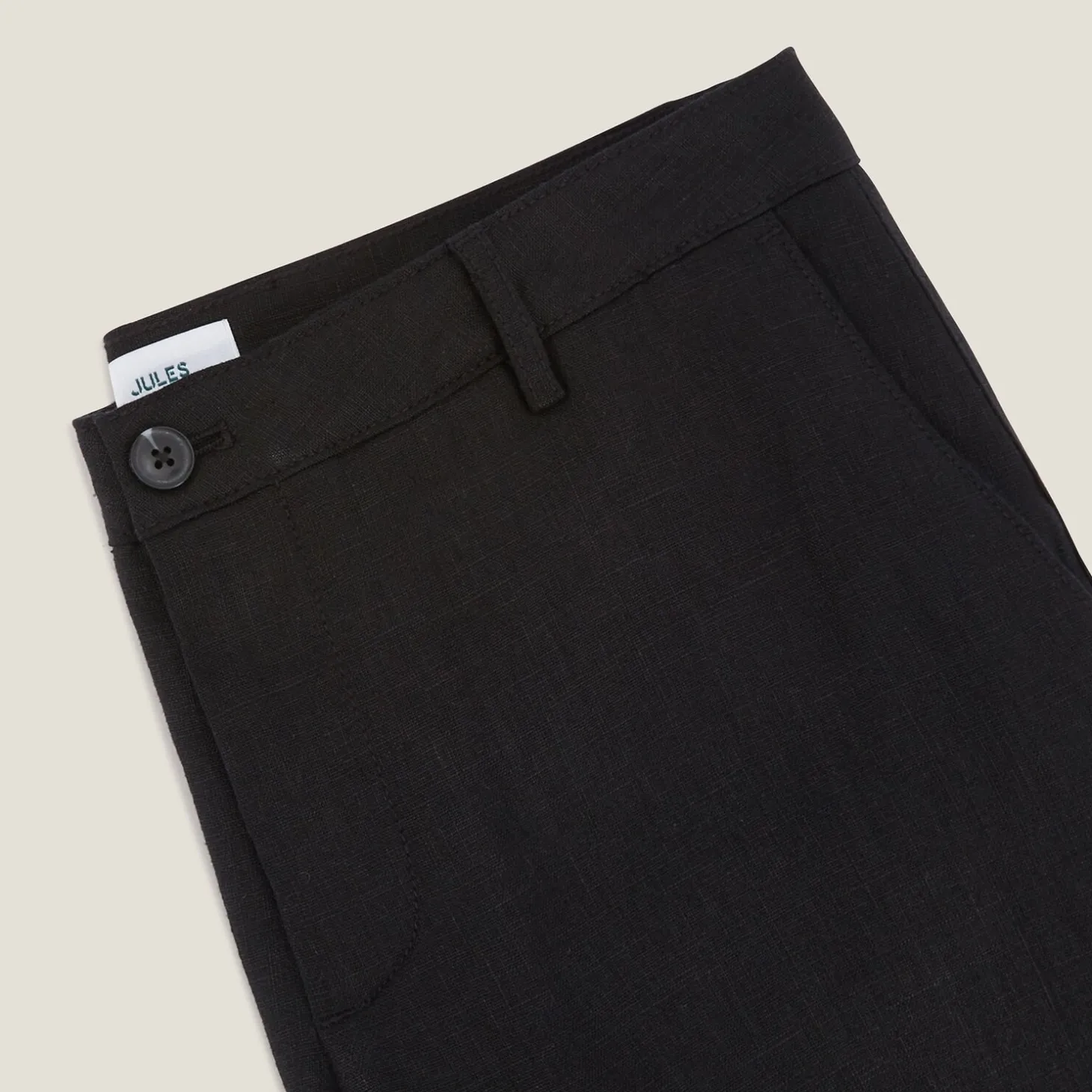 Best Effen chinobermuda in 100% linnen Bermuda