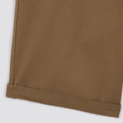 Cheap Effen chinobermuda met riem Bermuda