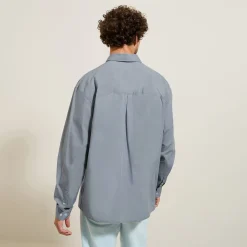 Clearance Effen katoenen overhemd Formele Overhemden|Overhemd