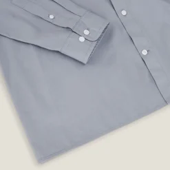 Clearance Effen katoenen overhemd Formele Overhemden|Overhemd