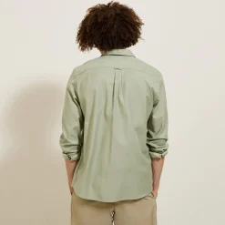 Hot Effen overhemd in piquékatoen Overhemd