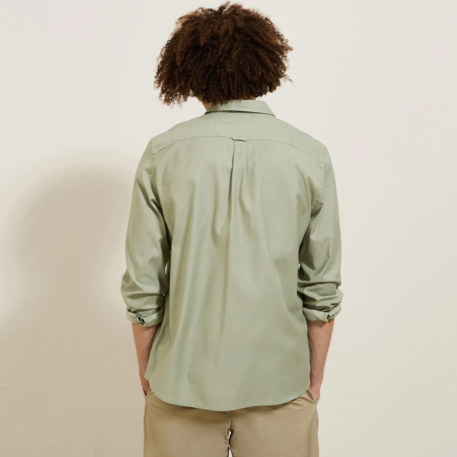 Hot Effen overhemd in piquékatoen Overhemd