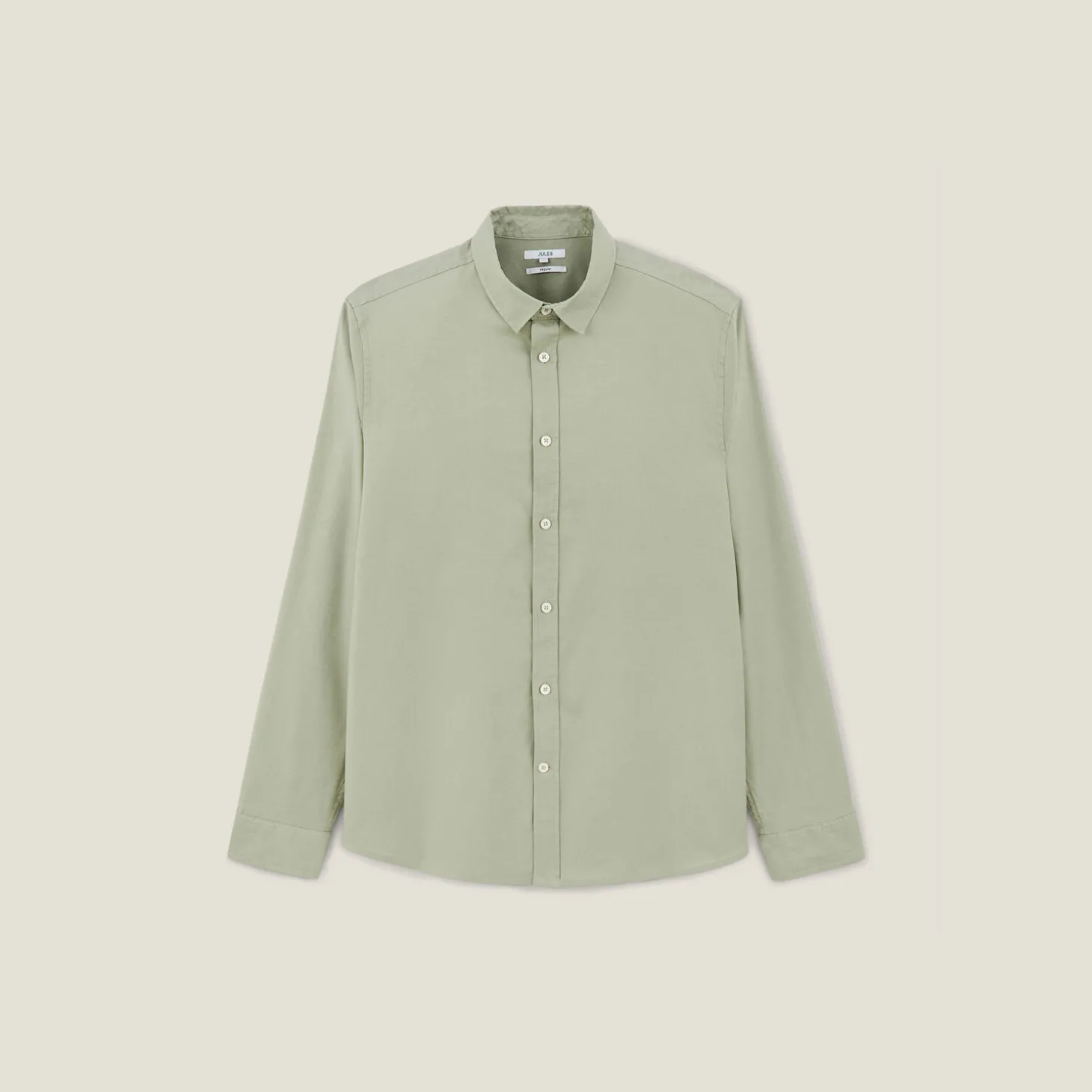 Hot Effen overhemd in piquékatoen Overhemd