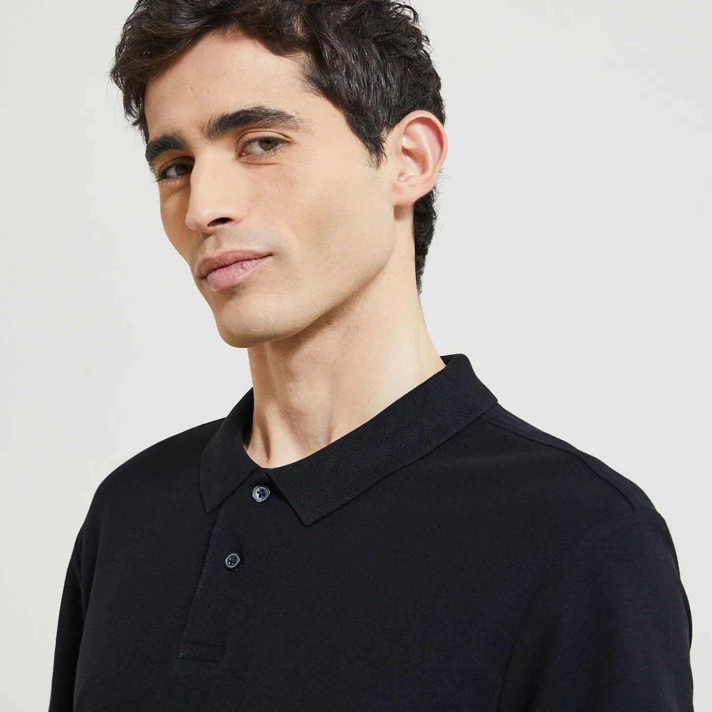 Discount Effen polo in piquékatoen met korte mouwen Polo