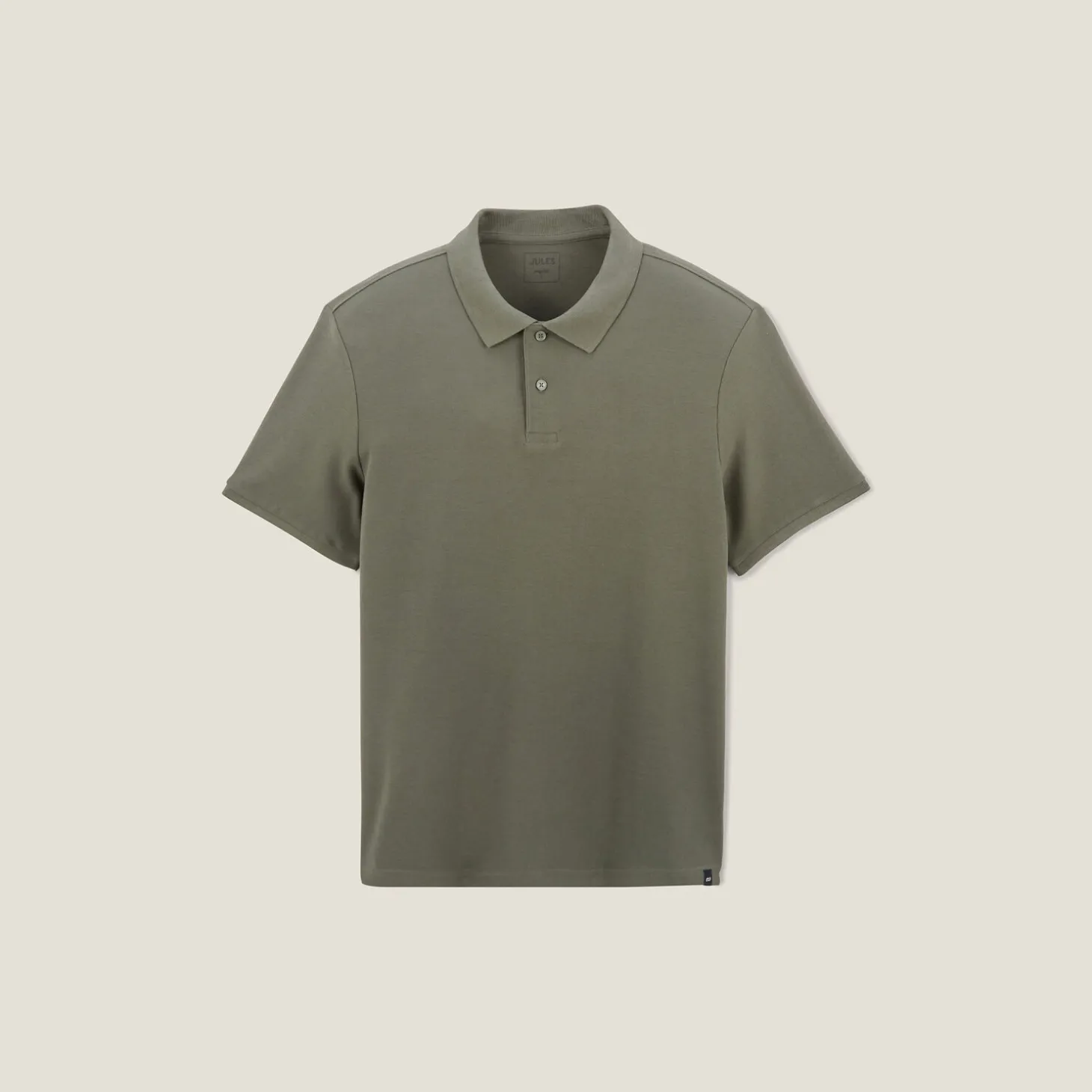 Hot Effen polo in piquékatoen met korte mouwen Polo