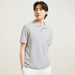 Best Sale Effen polo in piquékatoen met korte mouwen Polo