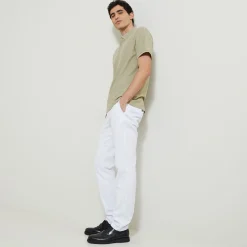 Best Effen polo in piquékatoen met korte mouwen Polo