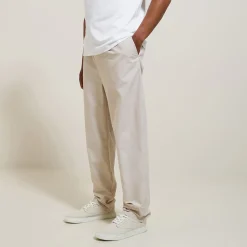 Flash Sale Effen relaxed broek Broek Chino|Broek