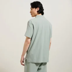 Discount Effen relaxed polo met korte mouwen en resortkraag Polo