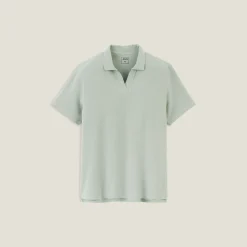 Discount Effen relaxed polo met korte mouwen en resortkraag Polo