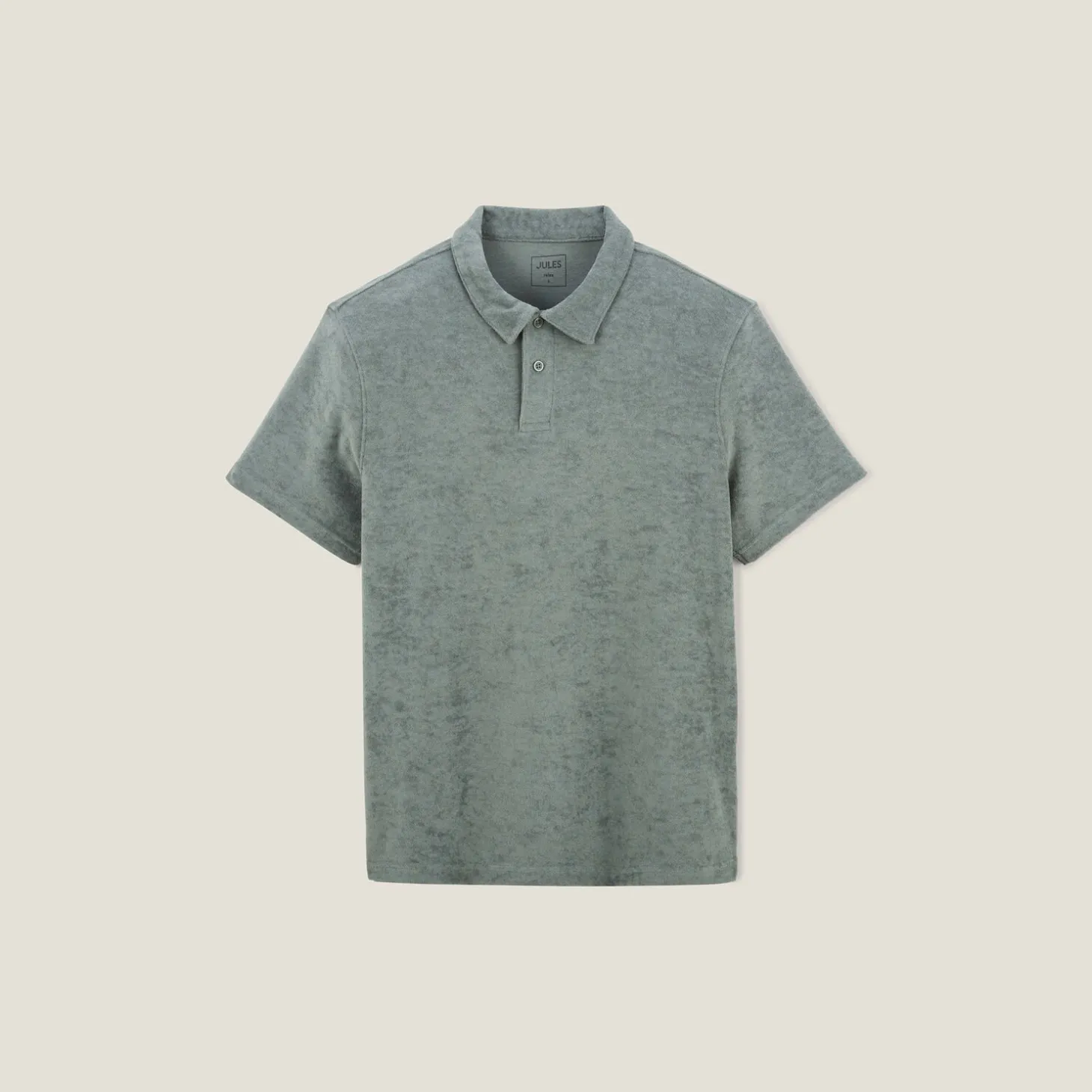 Store Effen relaxed polo met korte mouwen in badstof Polo