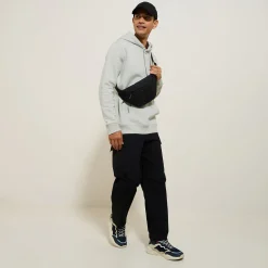 Cheap Effen sweater met kap Sweater