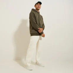 Fashion Effen sweater met kap Sweater