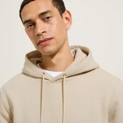 Cheap Effen sweater met kap Sweater