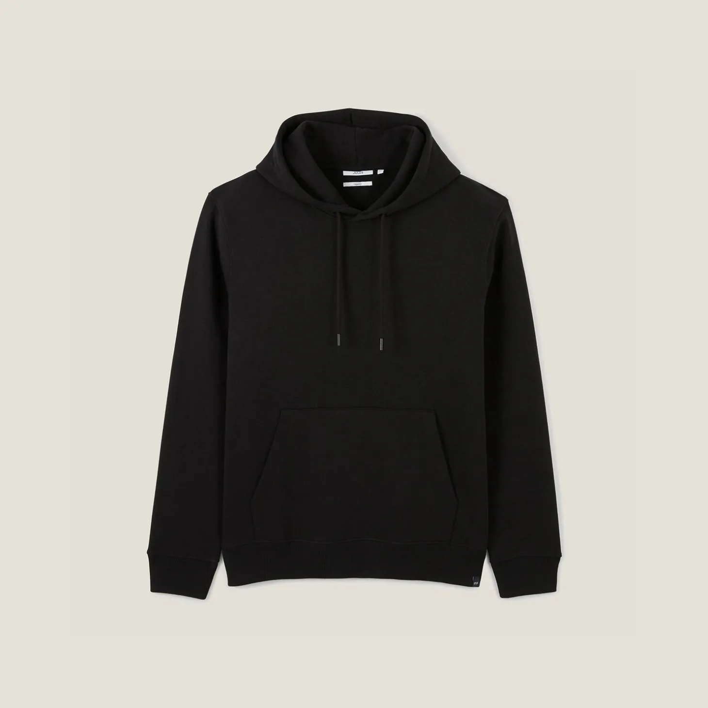 Shop Effen sweater met kap Sweater