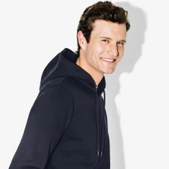 Best Effen sweater met kap Sweater